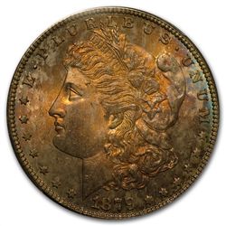 1878-1904 Morgan Dollars - MS-65 PCGS - Beautifully Ton