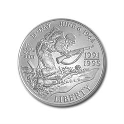 1993-D World War II $1 Silver Commemorative - MS-69 PCG
