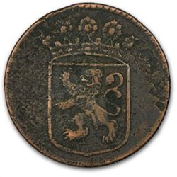 Netherlands East Indies 1726-1794 Duit Bronze New York