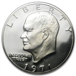 1971-S Eisenhower Silver Dollar PR-69 DCAM - PCGS
