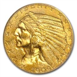 $5 Indian Gold Half Eagle - MS-63 PCGS