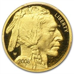 2008-W 1/4 oz Gold Buffalo PR-69 PCGS