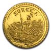 Image 1 : 1884 Arms of California Fractional Gold Quarter Dollar