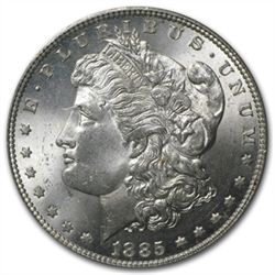 1885 Morgan Dollar - MS-64 PCGS