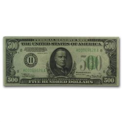 1934-A (H-St. Louis) $500 FRN (PMG Ch Very Fine 35)