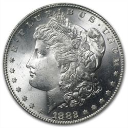 1882-S Morgan Dollar - MS-66 PCGS