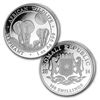 Image 1 : 2004-2014 1 oz Silver Somalian Elephant Anniversary Set