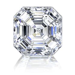 Asscher 1.01 Carat Brilliant Diamond E VVS1