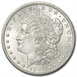1891-CC Morgan Dollar Brilliant Uncirculated - GSA Hold