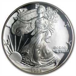 1994-P Proof Silver American Eagle PF-69 UCAM NGC