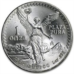 1984 1 oz Silver Mexican Libertad (Brilliant Uncirculat