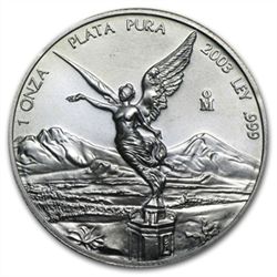 2003 1 oz Silver Mexican Libertad (Brilliant Uncirculat