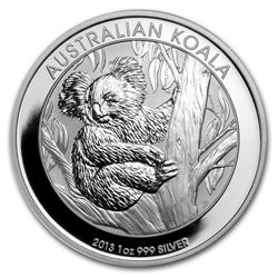 2013 1 oz Silver Australian Koala