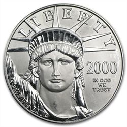 2000 1 oz Platinum American Eagle - Brilliant Uncircula