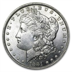 1881-O Morgan Dollar - Brilliant Uncirculated
