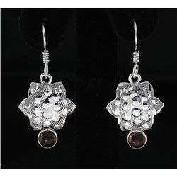 Natural Tourmaline 17.72ctw Star Design .925 Earring