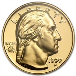 1999-W George Washington - $5 Gold Commem - PF-69 UCAM