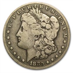 1880-CC Morgan Dollar - Fine