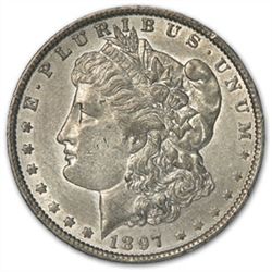 1897-O Morgan Dollar - Almost Uncirculated