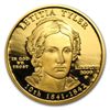Image 1 : 2009-W 1/2 oz Proof Gold Letitia Tyler (w/Box &amp; CoA