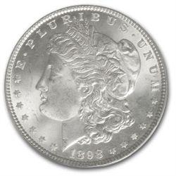 1898 Morgan Dollar - MS-65 PCGS