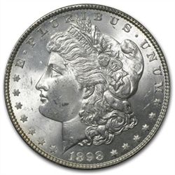 1898 Morgan Dollar - MS-63 PCGS