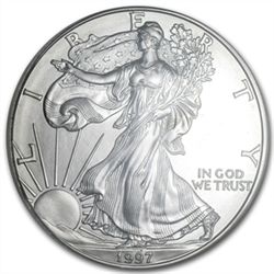 1997 Silver American Eagle - MS-69 PCGS