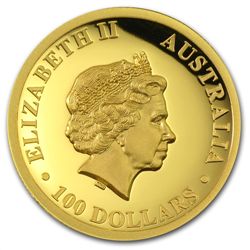 2013-P 1 oz Proof Gold High Relief Koala (W/Box &amp; C