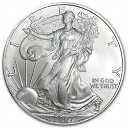 2007 1 oz Silver American Eagle (Brilliant Uncirculated