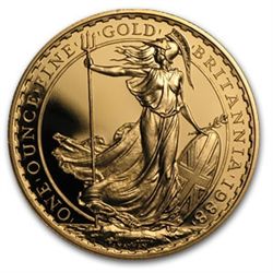 1988 1 oz Gold Britannia
