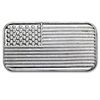 Image 1 : 1 gram American Flag Design Silver Bar .999 Fine