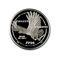 1994-P Prisoner of War $1 Silver Commemorative - PR-69