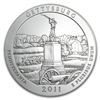 Image 1 : 2011-P 5 oz Silver ATB Gettysburg (w/box &amp; CoA)
