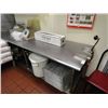 Image 1 : S/S 8' Table w/#10 Can Opener