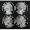 Image 1 : Buffalo Silver 1oz Rounds 4 Pieces PRDCAM