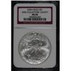 Image 1 : 2006 American Eagle Silver Bullion Coins NGC MS-68