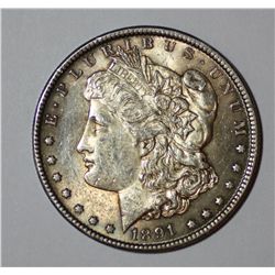 1891CC Morgan 1 Dollar MS-62