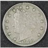 Image 1 : 1883 Liberty 5 Cents Without CENTS F-12