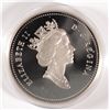 Image 4 : ( 1 ) 1991 AND ( 2 ) 1985 .500 SILVER Pf. CANADIAN COMMEMORATIVE SILVER DOLLARS