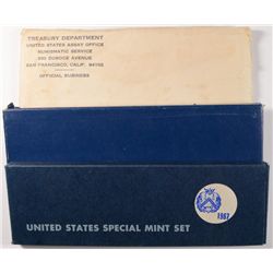 1965,1966 AND 1967 U.S.  SPECIAL MINT SETS IN ORIGINAL PACKAGING