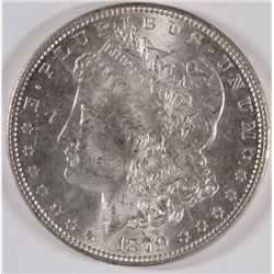 1879 MORGAN SILVER DOLLAR, MS-64 BLAST WHITE,