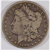Image 1 : 1890-CC MORGAN SILVER DOLLAR, VG
