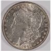 Image 1 : 1891 MORGAN SILVER DOLLAR, MS-63++ BLAST WHITE!