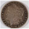 Image 1 : 1891-CC MORGAN SILVER DOLLAR, SOLID XF  ORIGINAL, VERY MINOR RIM BUMP