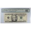 Image 1 : 1999 $20 FEDERAL RESERVE (STAR) NOTE (NEW YORK, NY) PMG 66