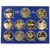 Image 2 : APOLLO SPACE COIN SET (11) BY GALAXY