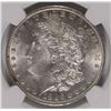 Image 2 : 1886-O MORGAN SILVER DOLLAR, NGC MS-60  WHITE! HARD TO FIND IN THIS GRADE!!