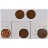Image 2 : (5) LINCOLN CENTS (09 VDB, 10-S, 12-S, 22-D, 55-S)