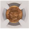 Image 2 : 1917 MCKINLEY GOLD DOLLAR NGC MS64, CHERRY, LOOKS MS65+
