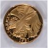Image 3 : 1987-W  CONSTITUTION $5.00 GOLD COMMEMORATIVE , PCGS PR-69 DCAM